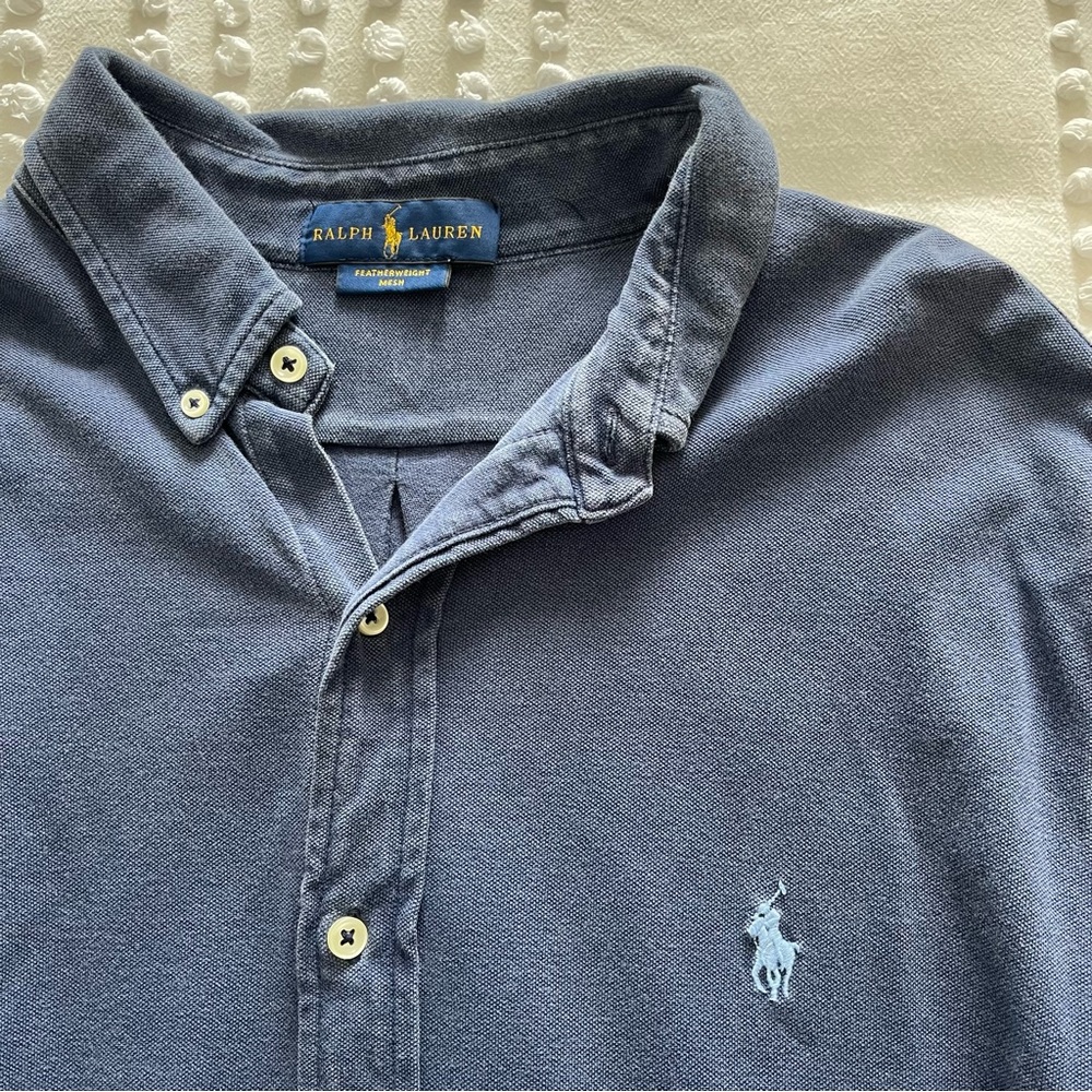 Ralph Lauren Featherweight Mesh Button Down